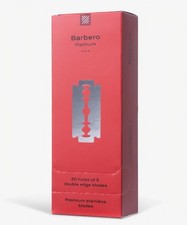 100 Barbero Platinum Razor Blades