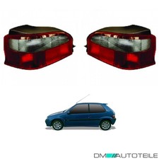 Depo / TYC Rückleuchten schwarz/rot SET passt für Citroen SAXO (S0) ab 96-99