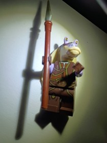 LEGO Star Wars 7929 Gungan Soldier with Shield Minifigure Figure Minifig NEW