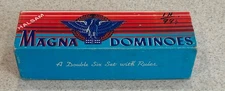 MAGNA DOMINOES Double Six Set (Halsam) -- Complete