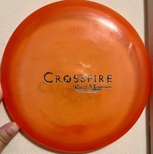 Quest AT Crossfire Rare Clear Plastic Advanced Technologies Disc Golf 138g