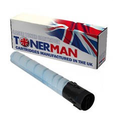 Toner for Konica Minolta TN-221C C227 C287 A8K3450 21,000 pages Cyan UK Reman.