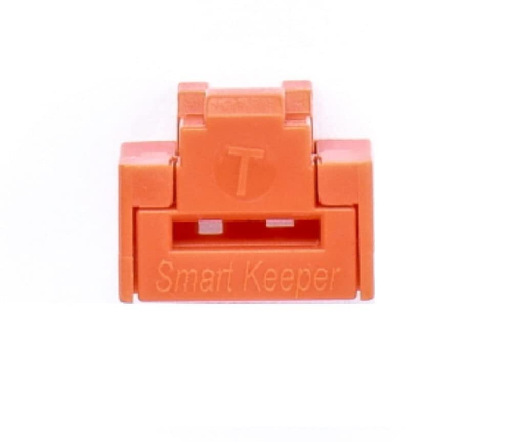 SmartKeeper Essential / 12 x RJ45 Port Blockers without Lock Key Basic/Orange 12