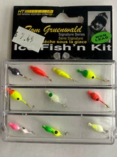 HT -Tom Gruenwals Signature Series - 10 PIECE ICE FISH'N KIT  Non-Lead