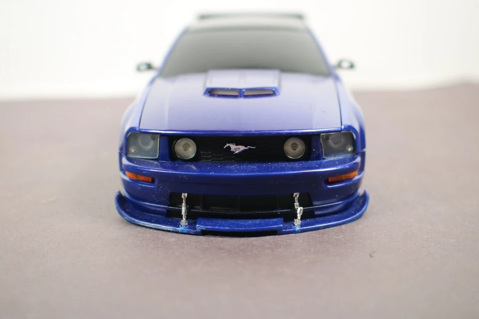 Xmods Radio Shack 2006 Ford Mustang GT Body Shell w/ Front Clip Roof Hood LQQK - Image 3 of 4