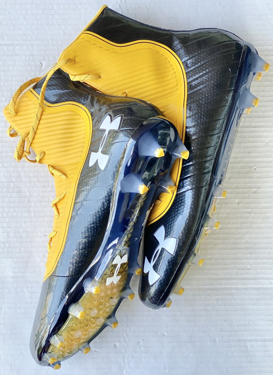 Okinawa Prefecture Yellow Under Armour Football Cleats Under