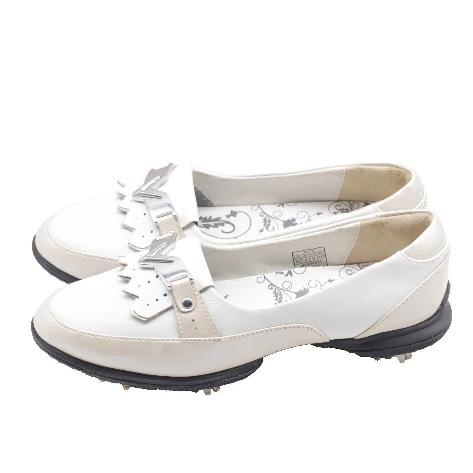 Callaway Golf Feminino Sapato Branco 6.5 EUA