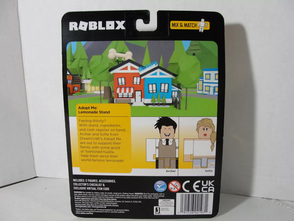 ROBLOX Celebrity Collection ADOPT ME: LEMONADE STAND Brand New!