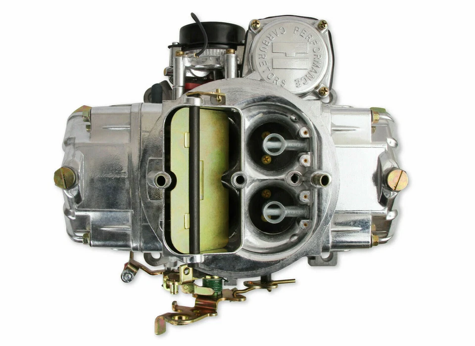 Holley 750 CFM Classic Carburetor, Electric Choke Vacuum Secondary (Polished) Foto 4 de 4