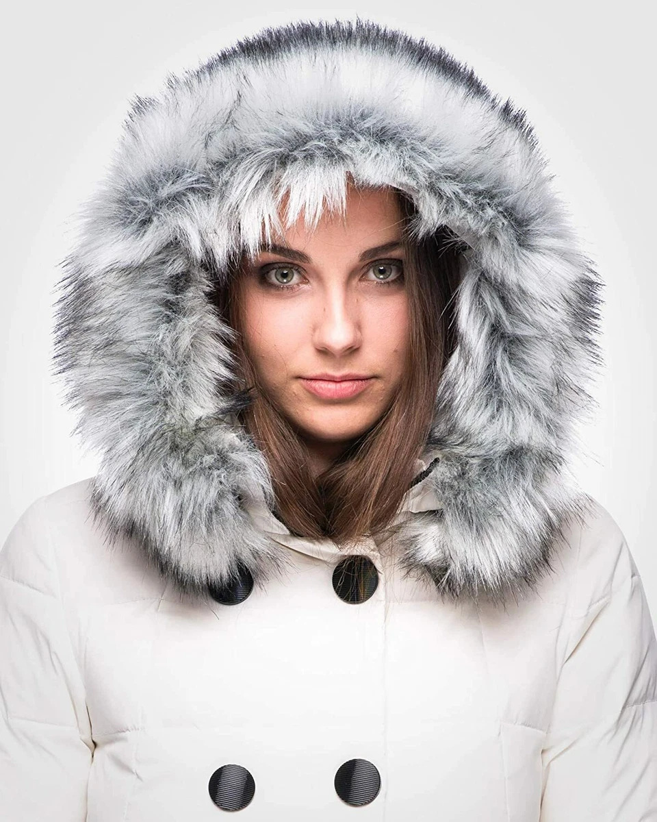 Faux fur hood trim replacement hollister hot sale