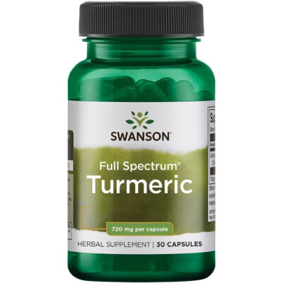 Swanson, Full Spectrum Turmeric, 720mg, 30 Kapseln - Blitzversand