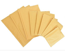 50/100/200/500 Kraft Bubble Mailers Padded Envelope Shipping Bags Seal Any Size