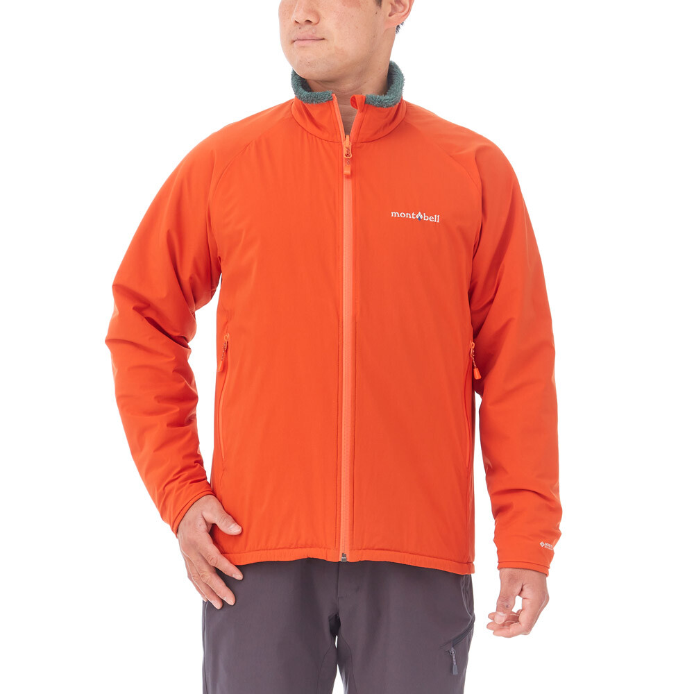 MONTBELL CLIMAAIR Fleece Reversible Jacket Men's Asian Size MONTBELL CLIMAAIR Fleece Reversible Jacket Men's Asian Size