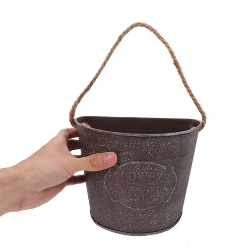 Hanging Wall Vase Metal Hanging Planter Wall Mounted Planter - Bild 12 von 12