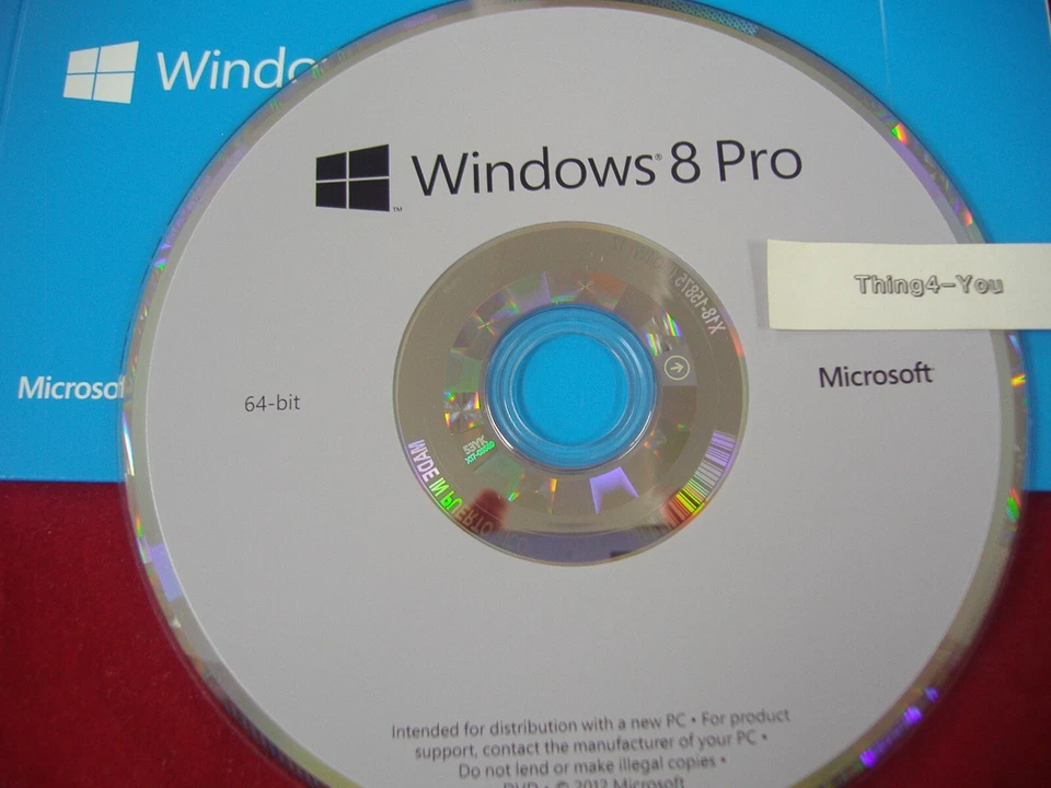 Microsoft Windows 8 Pro x64 64 Bit DVD Full English Version MS WIN 8 =NEW= - Image 4 of 4