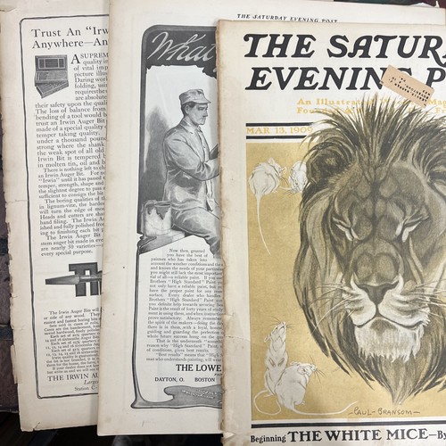Vintage Lot of 7 - SATURDAY EVENING POST Magazine - Picture 6 of 9