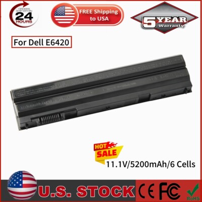T54FJ Battery For Dell Latitude E6420 E6430 E6520 Inspiron 17R-4720 17R-5720