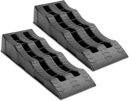 Heavy Duty Stufenkeile 2er Set Wohnwagen Ausgleichskeile Auffahrkeile Rampen 4T - Bild 13 von 14