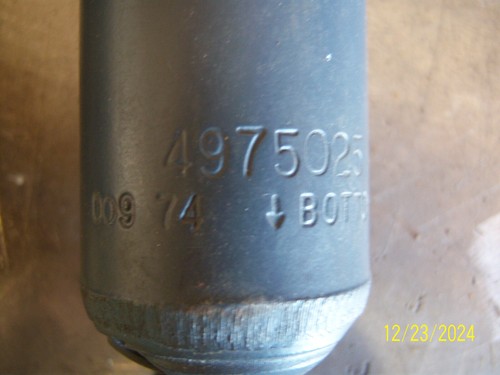 NOS 1968-72 Nova Rear Shocks Delco 4975025 351-26 Yenko 427 396 SS Accessory - Picture 5 of 6