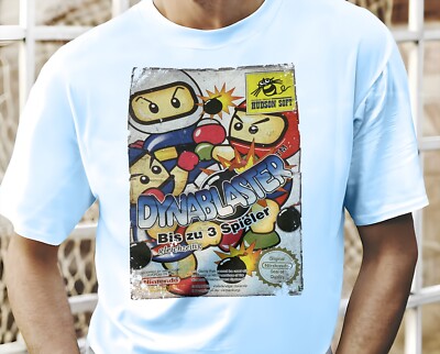 Bomberman II - 8 bit NES Game Art  T-Shirt 8 Colors Sizes S-5XL