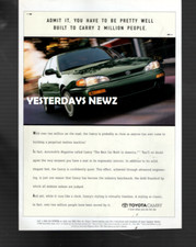 1995  Print Ad for Toyota Camry "I love what You Do For Me"