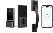 eufy Smart Lock C220 w/Handleset Fingerprint Keyless Entry Door Lock App Control