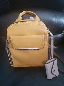 steve madden tan backpack