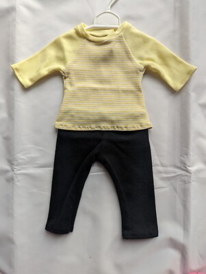 Kurze 3/4 Leggings & Baseball T-Shirt ~ passt unserer Generation D/Friend AG 18'' Puppen