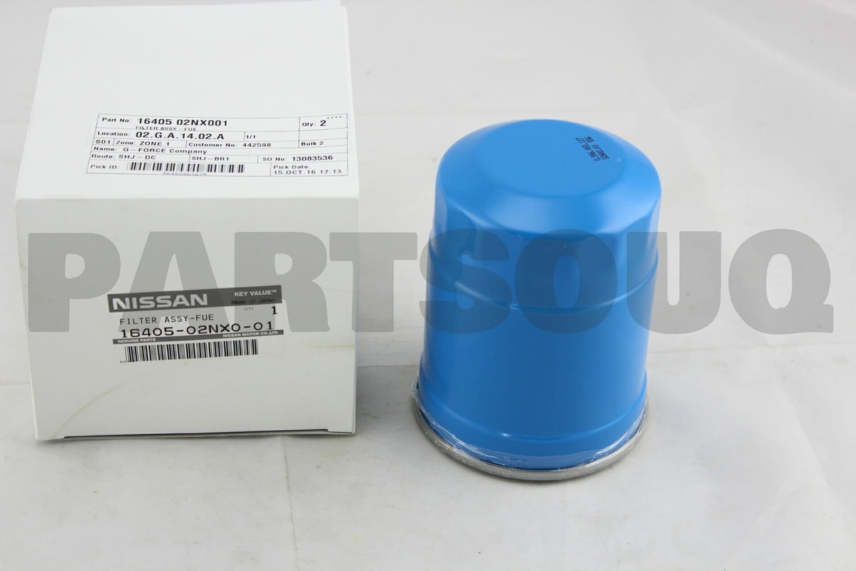 1640502NX001 Genuine Nissan FILTER ASSY-FUE 16405-02NX0-01 | eBay