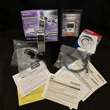 Sony - ICD-MX20 - 32MB - 11.75hr Digital Voice Recorder - 256MB Memory Pro Duo