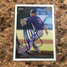 Asher Wojciechoswki Signed 2010 Topps Pro Debut Rc Auto Toronto Blue Jays