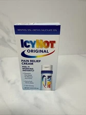 Icy Hot Orignal Pain Relief Cream 1.25 oz / 35.4 g. Exp. 04/2027 New In Box