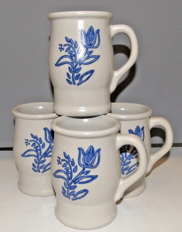 Pfaltzgraff Yorktowne Tulip Barrel Mugs - Thumbnail 2