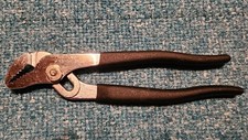 Vintage 7" CRAFTSMAN WF 45385 Slip Groove Joint Adjustable Pliers! Made In USA!