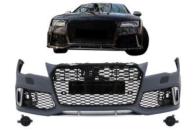Frontstoßstange für Audi A7 4G Pre-Facelift 10-14 RS7 Design mit Kühlergrill