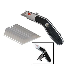 CONSTRUCTOR Retractable Heavy Duty Utility Knife with Extra Blades Free Shipping