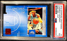 RUBY SSP #D /25 2010-11 DIE-CUT #5 CARMELO ANTHONY CRAFTSMEN PSA 7 NM G1034