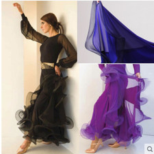 National dance modern skirt square dance ballroom dress big swing skirt