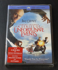 Lemony Snicket's a Series of Unfortunate Events DVD, Full Screen Edition NEW