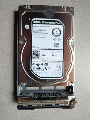 Disco duro SAS Dell 1V4207 ST4000NM0025 4TB 7,2K 12 Gb 3,5" Poweredge/Powervault - Afbeelding 3 van 4