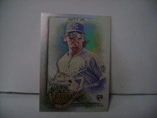 BOBBY WITT JR  2022 TOPPS ALLEN & GINTER SILVER PORTRAIT ROOKIE #203