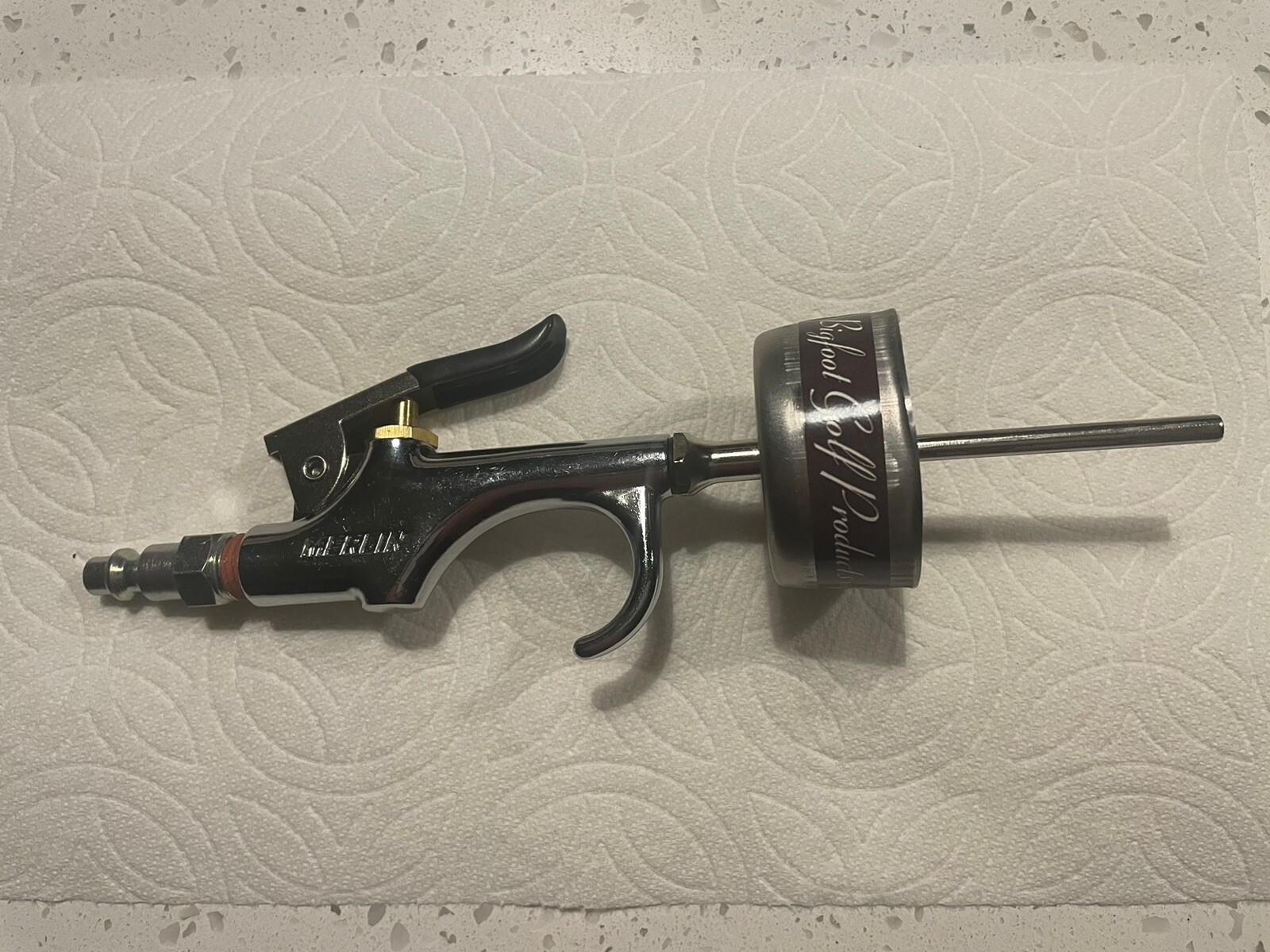 Golf Grip Install Air Tool all Metal Attachment Sz 1.9”XL Cup All Grips