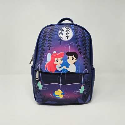 🌍📦 Loungefly Ariel Meerjungfrau La Petite Mermaid Mini Rucksack Backpack Sac - Bild 1 von 4