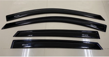 4x Side Window Deflector Black Ventshade For MG ZS