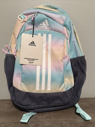 Mochila para computadora portátil Adidas niña multicolor/Onix/blanco Young BTS Creator 2 (5156597)