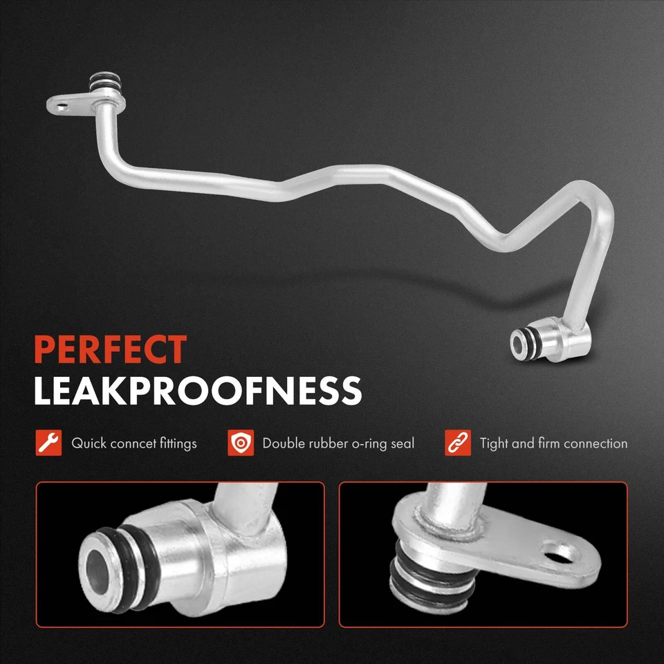 Línea de refrigerante turbocompresor para Mercedes-Benz E550 GLE63 AMG GL450 devolución derecha Foto 3 de 4