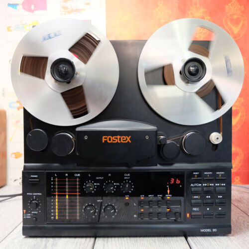 Fostex Modell 20 Rolle zu Rolle - 4 hintere Abdeckschrauben - Originalteile - Bild 3 von 4