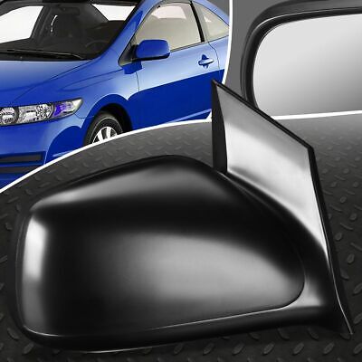 For 06-11 Honda Civic 2Dr OE Style Power Adjust Side Rear View Door Mirror Left 
