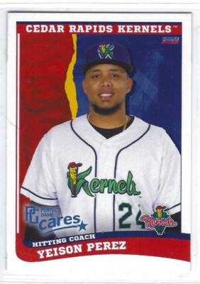 2023 Cedar Rapids Kernels (Class A-Minnesota Twins) Yeison Perez