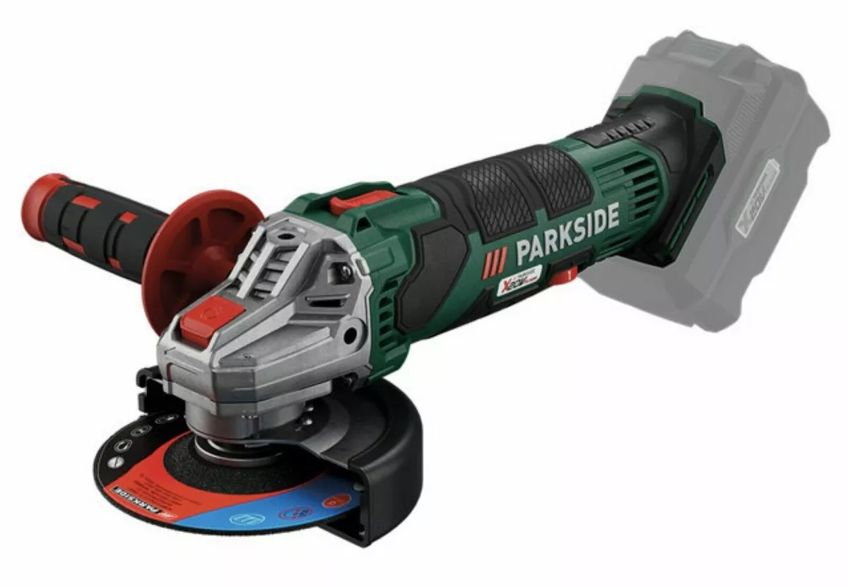Parkside Cordless Angle Grinder Bare unit Battery and charger are not included